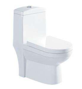 China Popular power wash-down one piece toilet bowl on sale