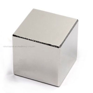 HSMAG Samarium Cobalt Sm2Co17 Cube Magnet Electroplated Silver