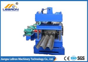 Blue color 2018 New Design Guardrail Roll Forming Machine PLC Control Full Automatic made in china