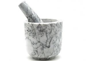 Best Marble Stone Mortar And Pestle Crush Spices Garlic Herb Spice Grinder wholesale
