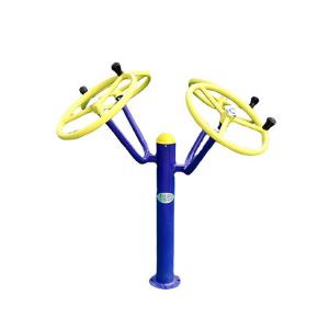 China Ground Mounted Outdoor Fitness Equipment For Backyard Antifade Anticrack on sale