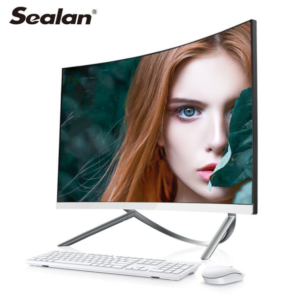 Cheap 16:9 IPS Monitor 1000M Ethernet Custom AIO PC Dual Core Four Thread for sale
