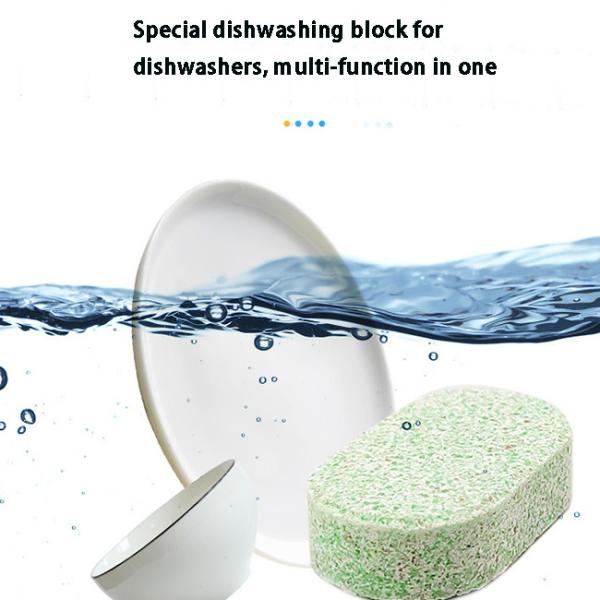 3in1 Dishwasher Cleaner Tablets Lemon Non Toxic Dishwasher Pods
