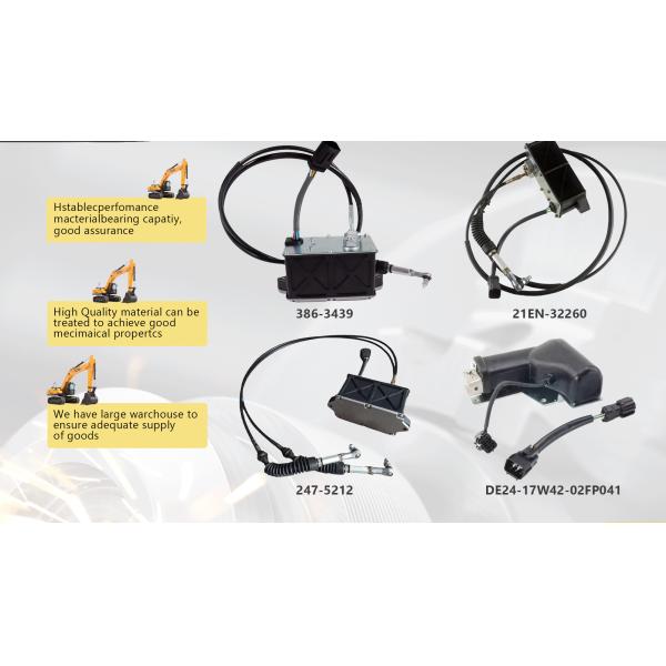 Excavator Spare Parts Throttle Motor 483-7810 4837810 for Excavator 320D2 312D2 Throttle Motor