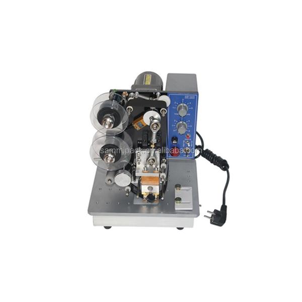 Lot Coder Machine Hot Ink Roll Batch Number Printer for Package