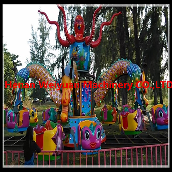 arm lifting Rotating octopus amusement rides for sale