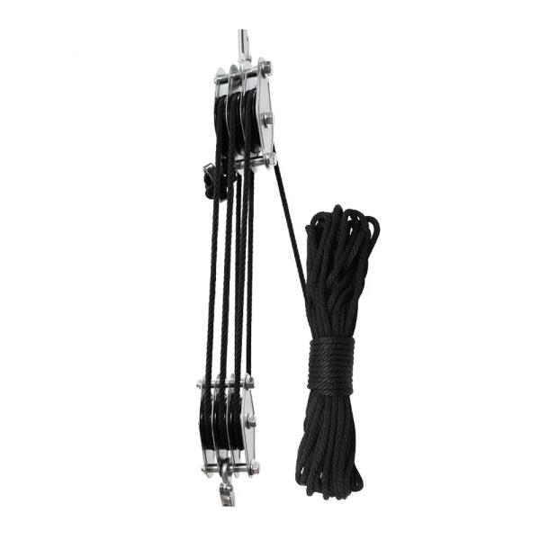 Pulley Hoist High Strength Pulley Block 1100lbs 2200lbs For Lifting