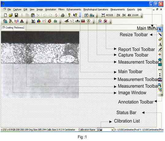 Best Image Editing  Metallurgical Analysis Investigation Software With Image Processing wholesale