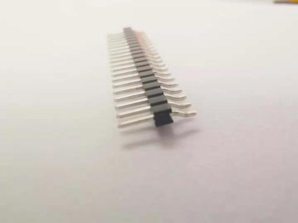 Cheap Tin All Over Plated Pin Header 2.0mm Pitch 1*20P With Post Surface Mount Reel Packaged With CAP for sale