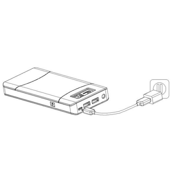 15600mAh 20100mAh Power Bank Computer Accessories QC2.0 USB Output 5V 9V 12V