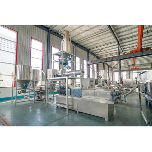 400-500kg/H Screw Fish Pellet Extruder Small Floating Fish Feed Machine