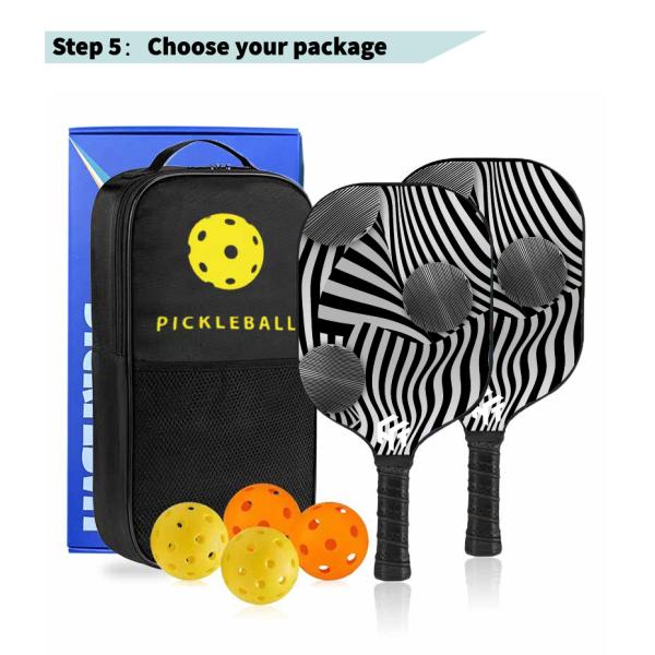 PP Honeycomb Core Pickleball Paddle 230g Competition Pickleball Paddle Custom