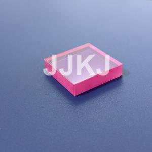 Best Laser Application Al2O3 Ruby Single Crystal With Customized Ruby Doping wholesale