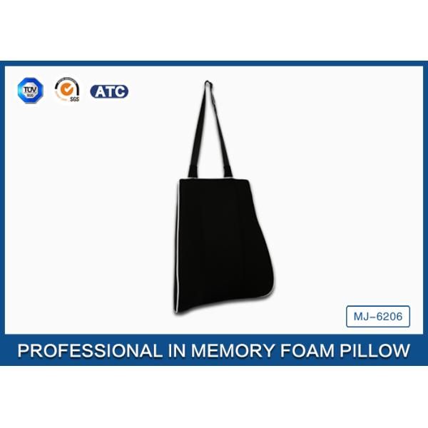 Comfort Memory Foam Back Support Cushion in Ergonomic Streamlining Design