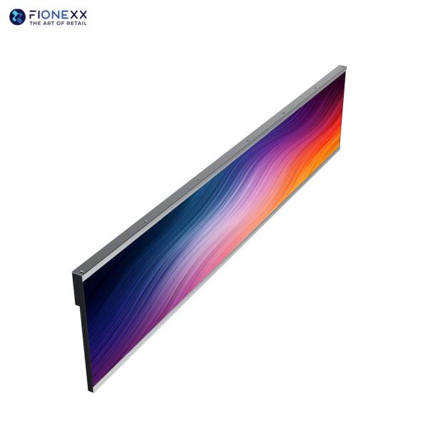 Cheap Shelf Edge LCD Display Screen Supermarkets Screens Stretch LCD Bar Display Shelf Edge Custom Stripe Screen for sale
