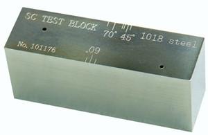 Cheap SC Ultrasonic Calibration Blocks , thickness calibration test blocks, SC test block ASTM E164 for sale