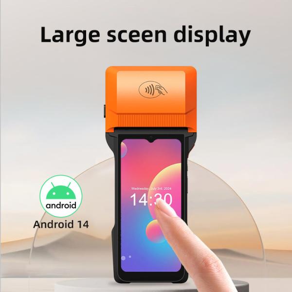 Android 14 Wireless Restaurant POS Customized Small Business Mobile POS Systems