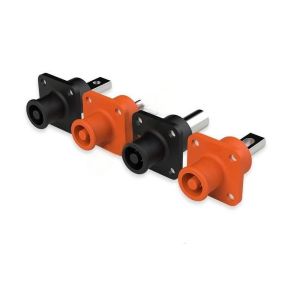100A 120A single-core battery connector ZC6 Black Orange connector IP67