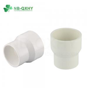 Best 1/2 to 4 Inch PVC UPVC Sch40 Sch80 Female Reducer for Pipe Fittings Round Head Code wholesale