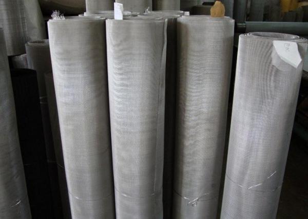 Fine Woven Crimped Stainless Steel Woven Wire Mesh Customized Size Flat Surface
