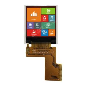 China 18 Pins 1.44 Inch Square TFT LCD Display, 128x128 LCD Display MCU 8bits Interface on sale