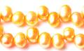 5mm 6mm Golden Teardrop Loose Fresh Water Pearl Beads for Handmade Jewelry