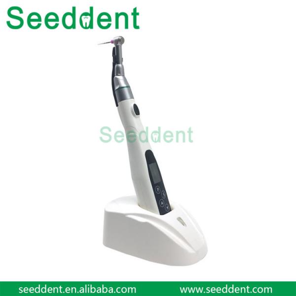 Wireless LED Dental Endo motor with 16:1 contra angle handpiece/ Economic endodontic micromotor SE-E043
