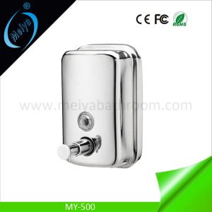 China 500ml stainless steel manual soap dispenser on sale