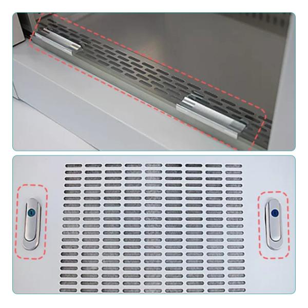 Vertical Airflow Mini Laminar Flow Cabinet for 10kg Work Surface Bearing and HEPA Filter