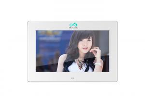 Best 8 Inch Digital Photo Frame Touch Buttons Infront Picture Video Player HD Input Wide Screen Digital Picture Frame wholesale