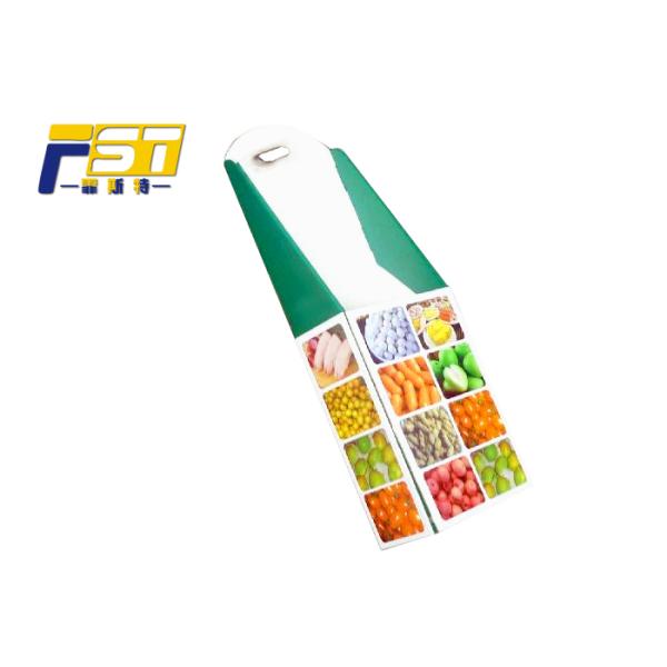 Custom Design Cardboard Trolley Box , Movable Convenient Cardboard Trolley With Wheels