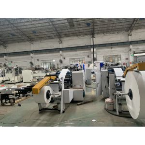Fully automatic high speed napkin paper serviette quarter folding machinery