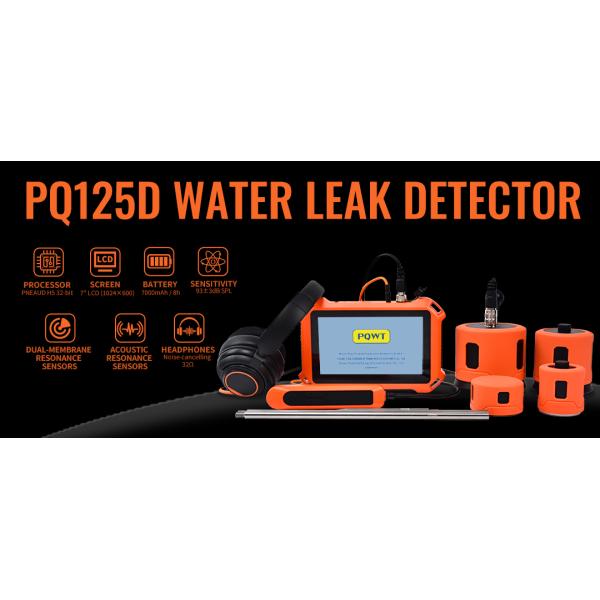 PQWT-125D Leak Detector with Advanced Detection Power Multi-dimensional Feature Extraction and Acoustic Cavity Resonance