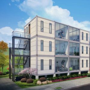 Zontop Modern China Fast Build Durable Prefabricated Container Apartment Office