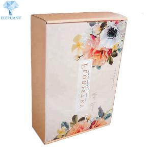 China Custom Printing Made Design Fancy Folding Portable Corrugated PaPer Packing Mailing Shipping Boxes on sale