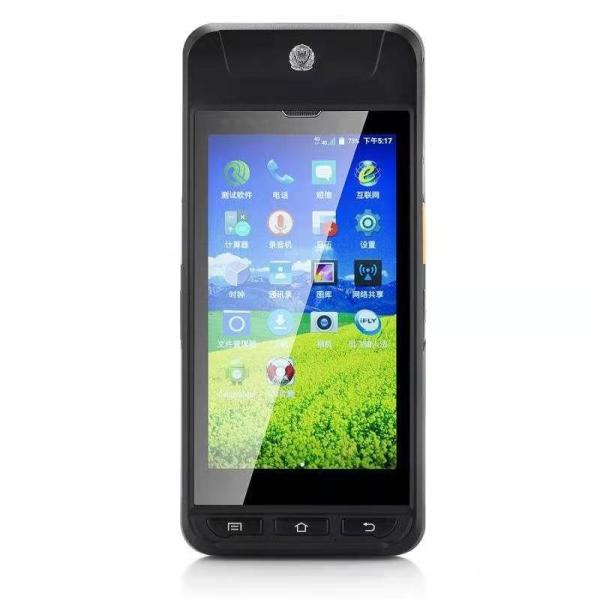 Cheap Kebo PDA-R800C industrial IP67 PDA Handheld Android 4G lte Optional NFC HF UHF Barcode 2d scanner reader terminal for sale