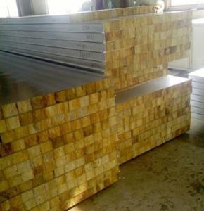 Best Glass Wool Insulated Roof Panels Foam Insulation Panels 80Mm Thickness wholesale