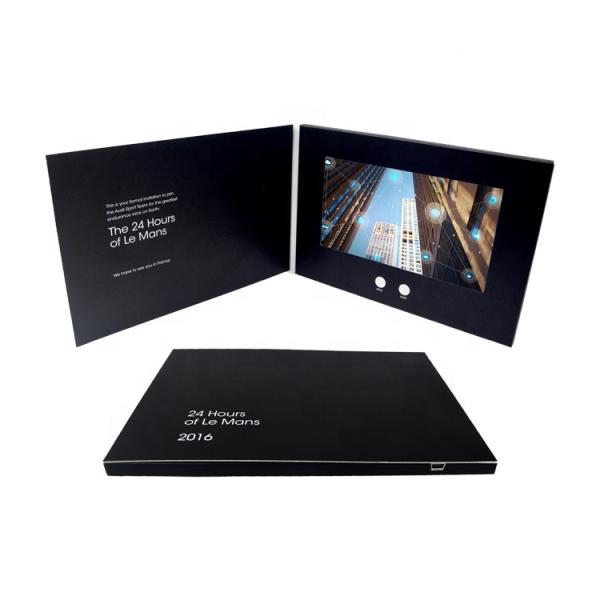 Handmade 7 Inch LCD video greeting card, video gift card ,tv in a card, lcd greeting card with 4 color print