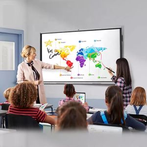 75 Inch All In One Touch Interactive Smart Board Whiteboard