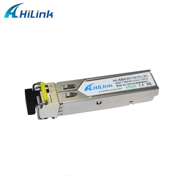 Single Fiber SFP Transceiver 1.25G 1310/1490nm 40KM SC/LC Simplex WDM Modules