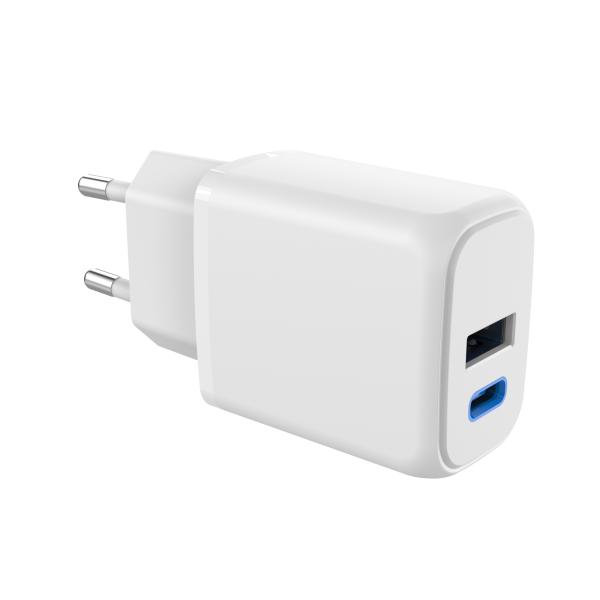 20W QC3.0 PD Power Adapter Usbc Computer Charger Fast Charging