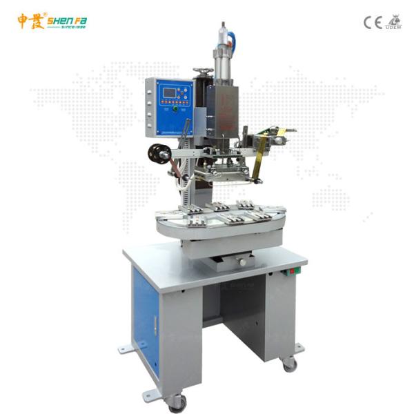 8 Station Conveyor Plane Semi Automatic Hot Stamping Machine