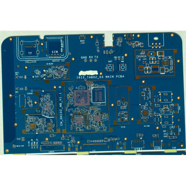 8 Layer 2.0mm thickness High Density PCB for mobile charger application