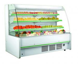 Best Three Shelves Cooler Multideck Open Display Refrigerator R404 / R22 Refrigerant wholesale