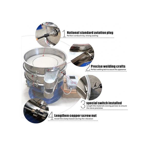 Rotary Ultrasonic Vibratory Sieve Shaker Machine