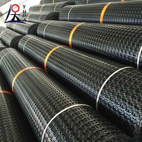 Polyester Biaxial Geogrid Road Construction Geogrid Fiber Mesh Geogrid