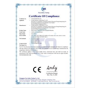 Foshan Suntway Technology Co. Ltd. Certifications