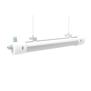 40W IP65 White Linear Tri Proof Fixture For Office