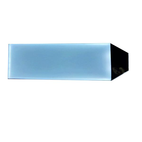 White LED Backlight LCD Module 75x25 Mm For Segment LCD Display Low Power