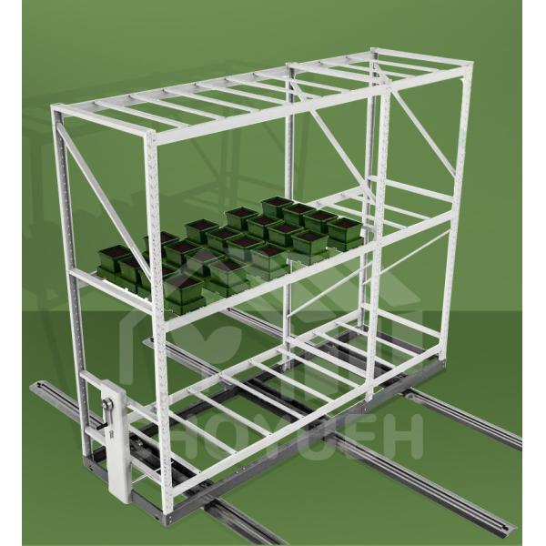 Customized Vertical Farming Seedling Bed Medical Plants Vertical Mobile Grow Racks